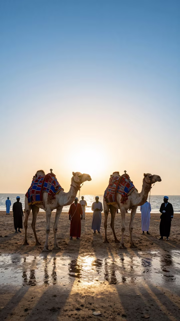 Maralal Camel Derby Ceremony at Jeddah Waterfront in at a waterfront celebration in Jeddah