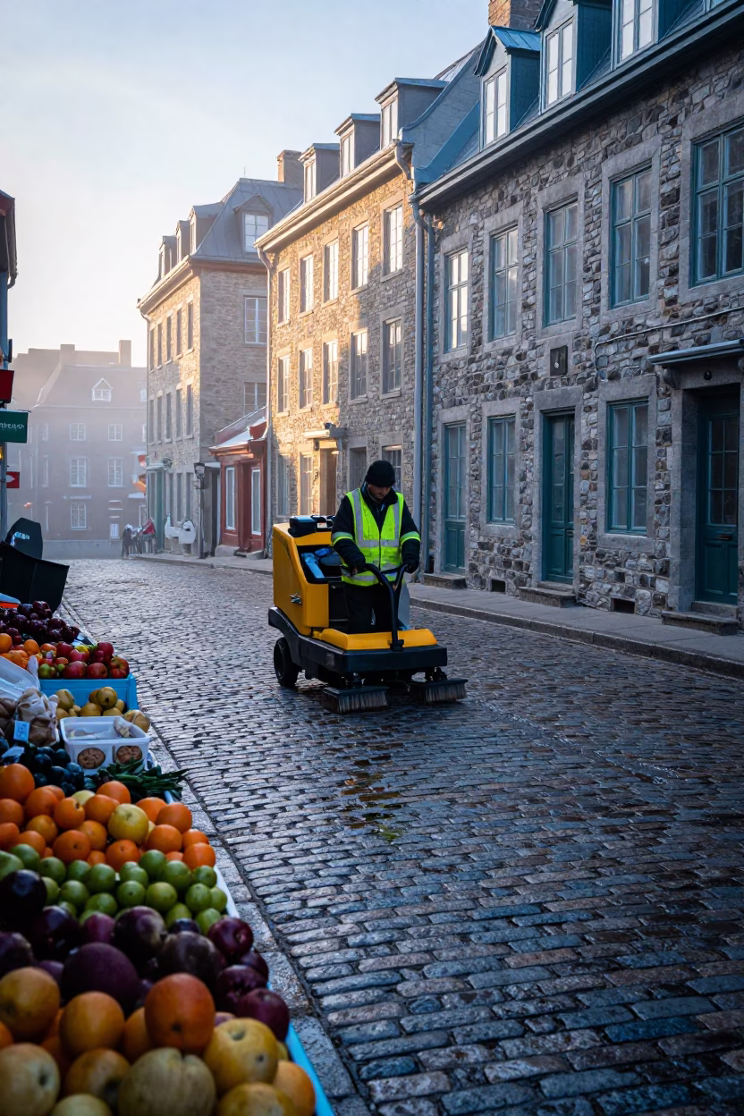 Market Goods in Quebec City in in Quebec City, Quebec, Canada