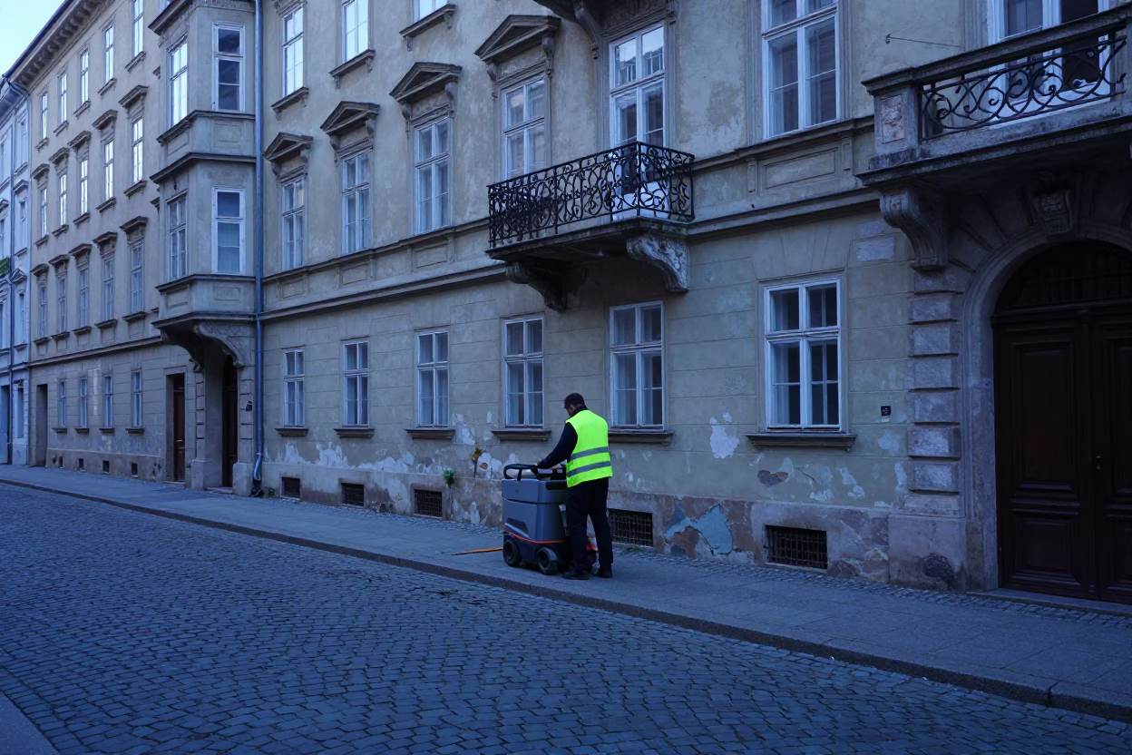 Market Remnants in Vienna in in Vienna, Austria