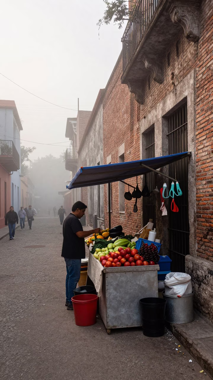 Market Stall in Buenos Aires in in Buenos Aires, Argentina