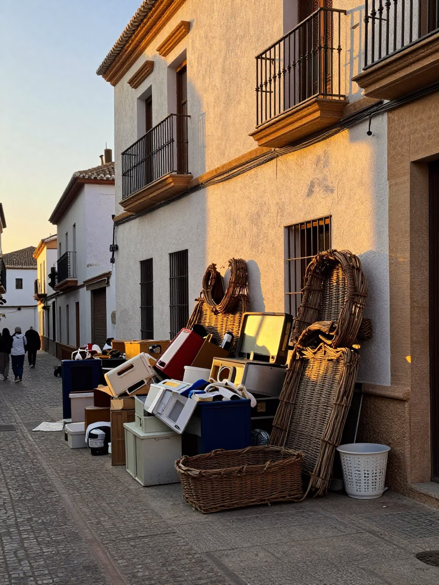 Market Stall in Granada in in Granada, Spain