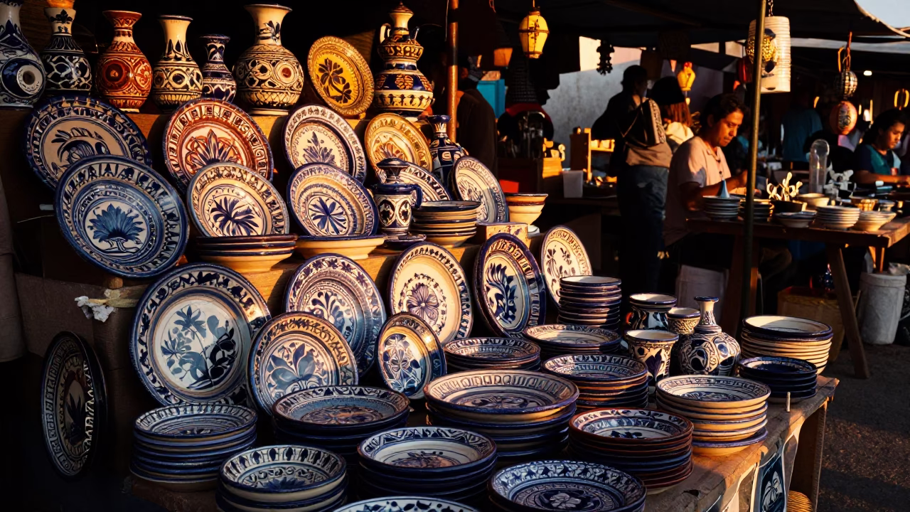 Market Stall in Oaxaca in in Oaxaca, Mexico