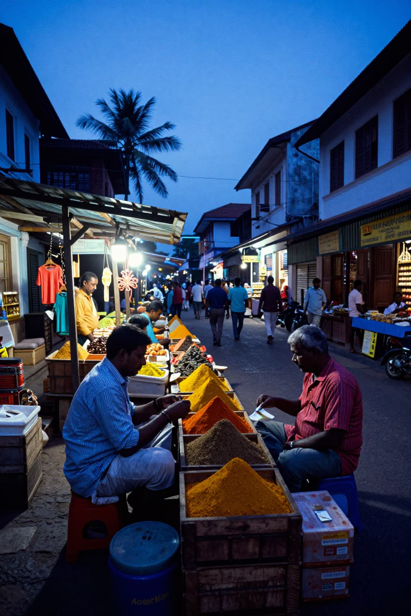 Market Transaction in Kochi in in Kochi, India