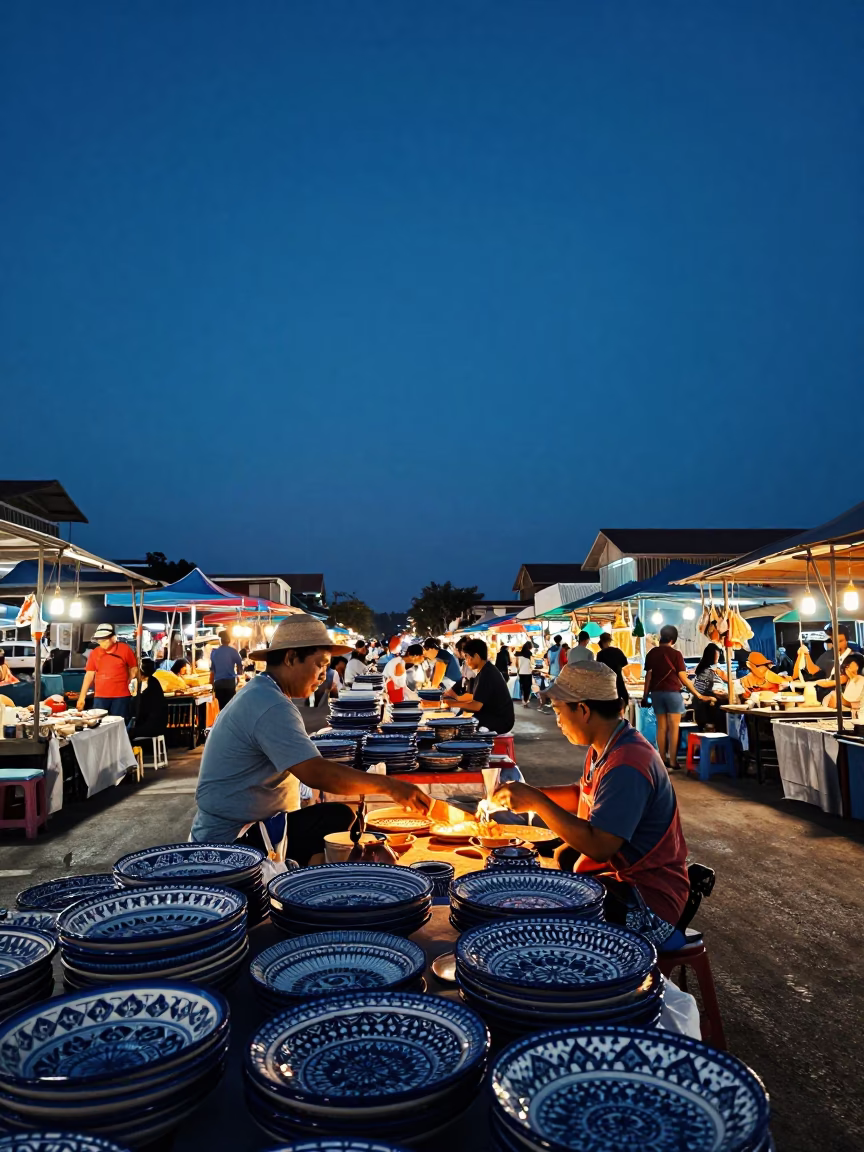 Market Vendor in Phuket in in Phuket, Thailand