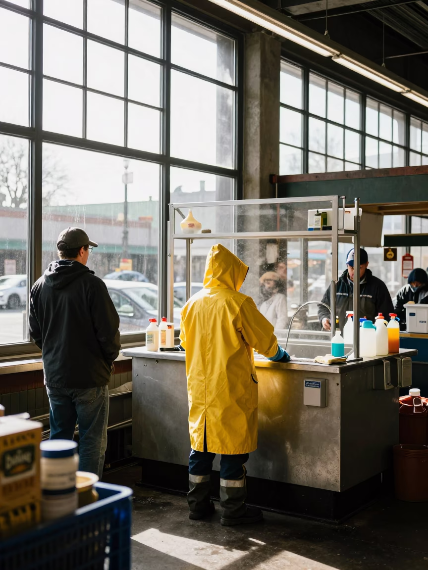 Market Worker in Seattle in in Seattle, Washington, United States