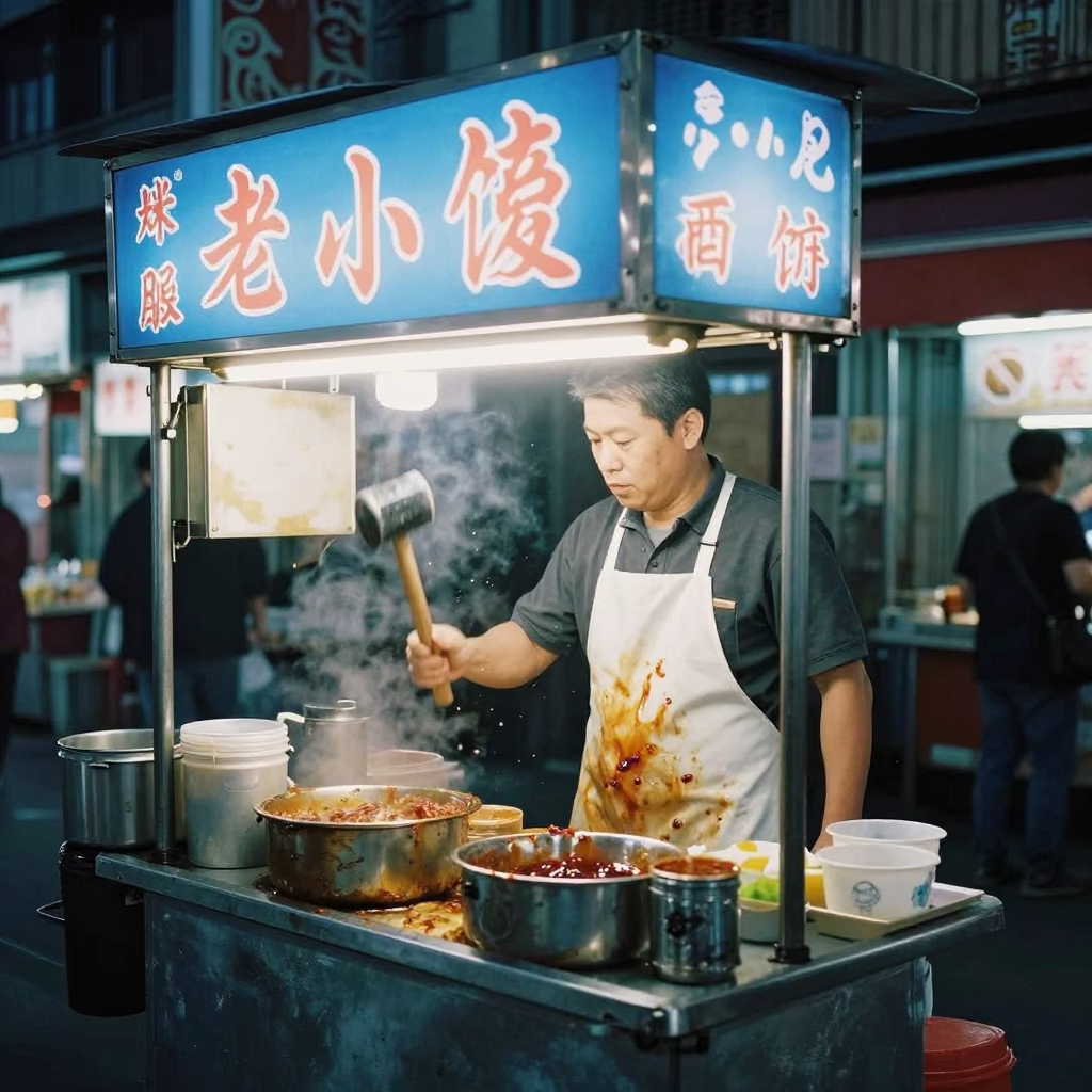 Mash in Taipei at Deep In The Night Light in in Taipei, Taiwan