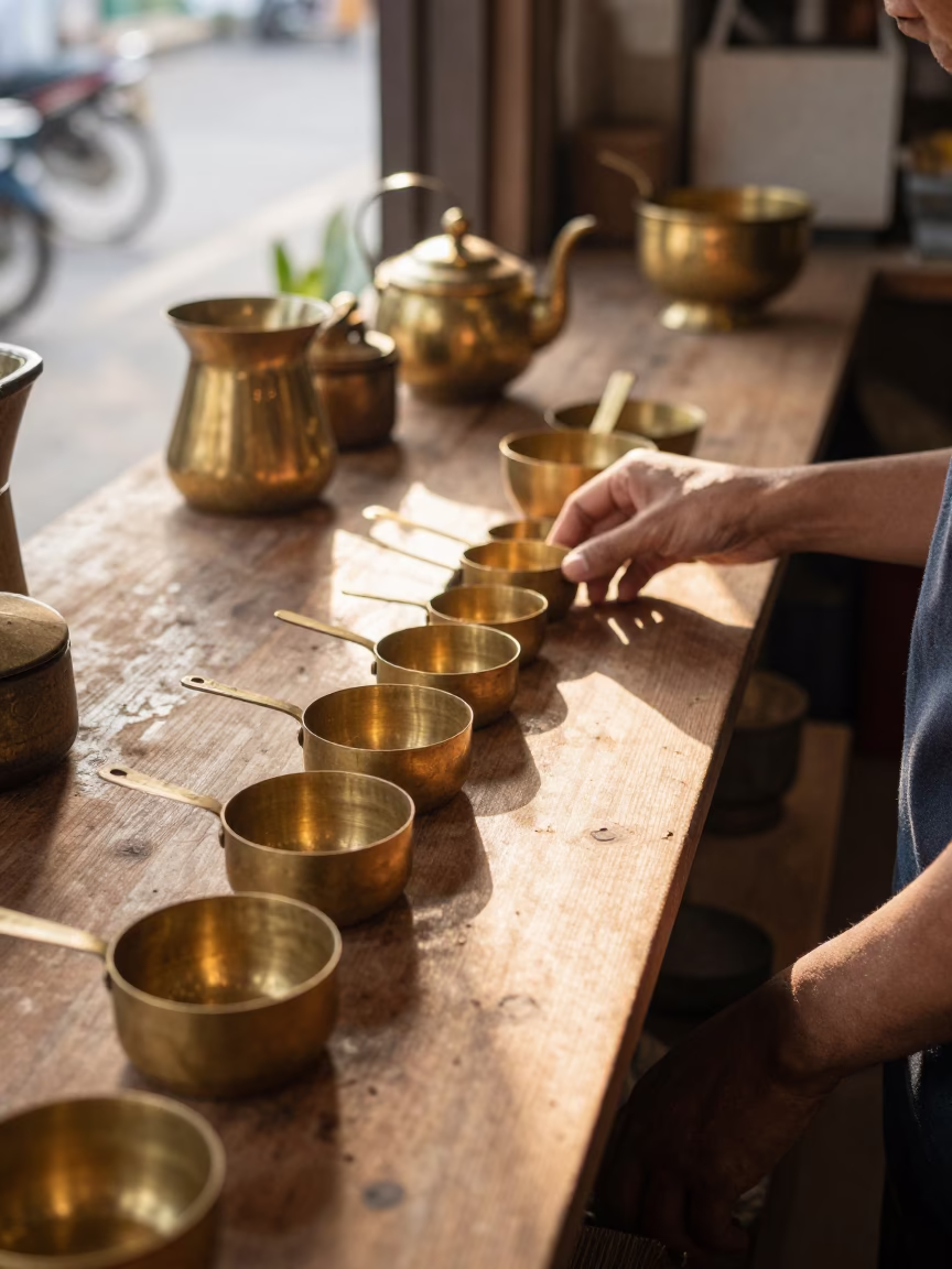 Measuring Cups in Chiang Mai in in Chiang Mai, Thailand