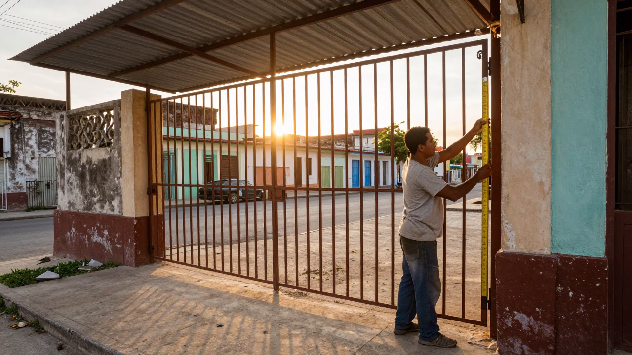 Measuring Gate in Havana in in Havana, Cuba