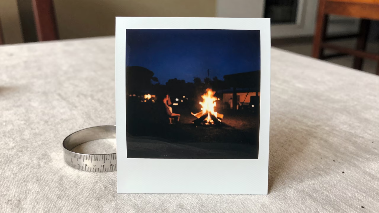 Measuring Spoon Ring on Linen in Cumaná Bazaar in at a jewelry counter inside a covered bazaar in Cumaná