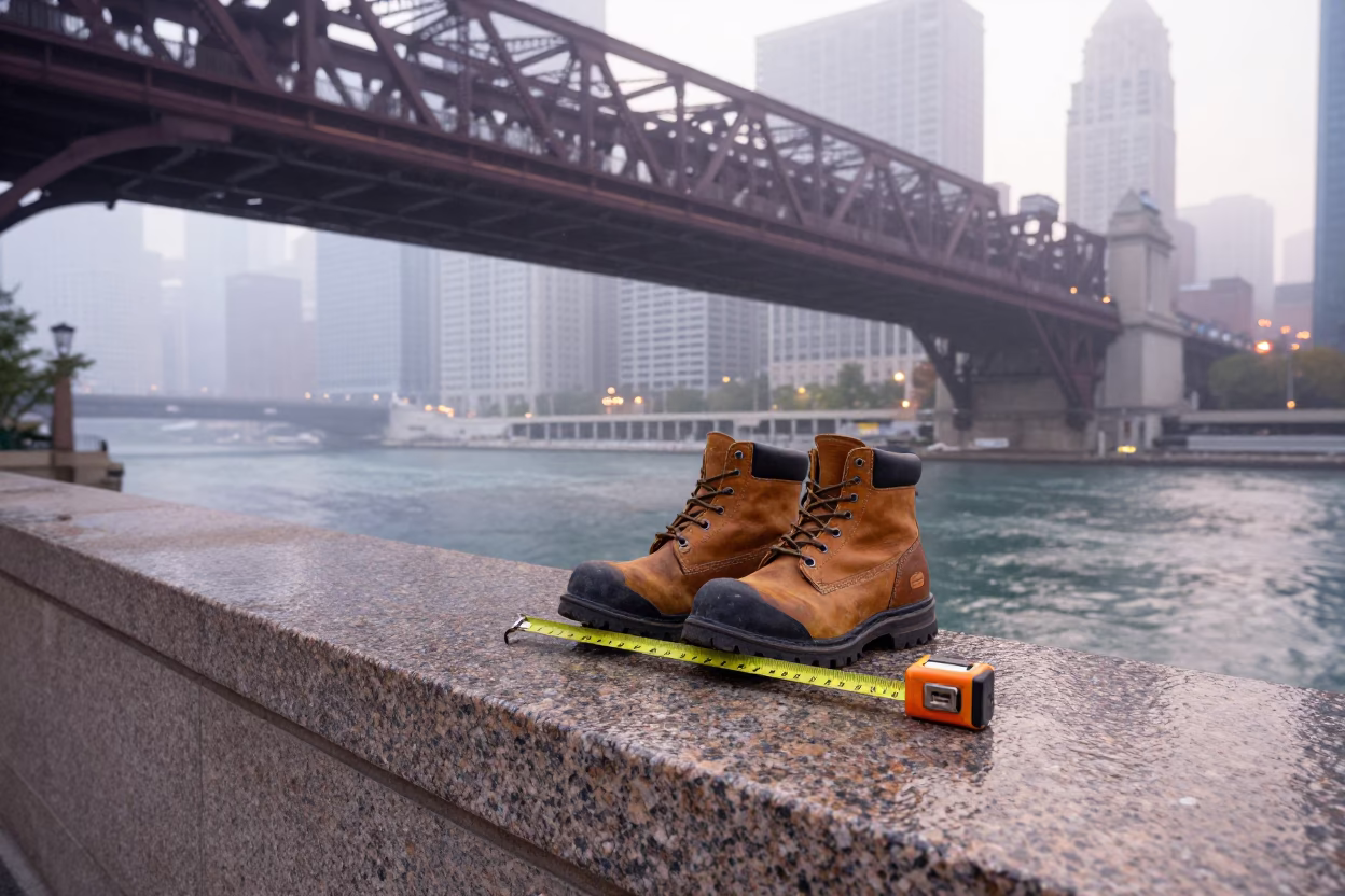 Measuring Tape in Chicago in in Chicago, Illinois, United States