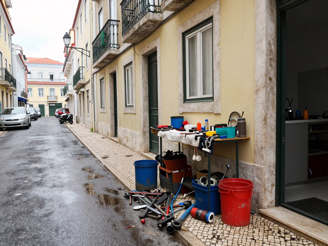 Mechanic's Workspace in Lisbon in in Lisbon, Portugal