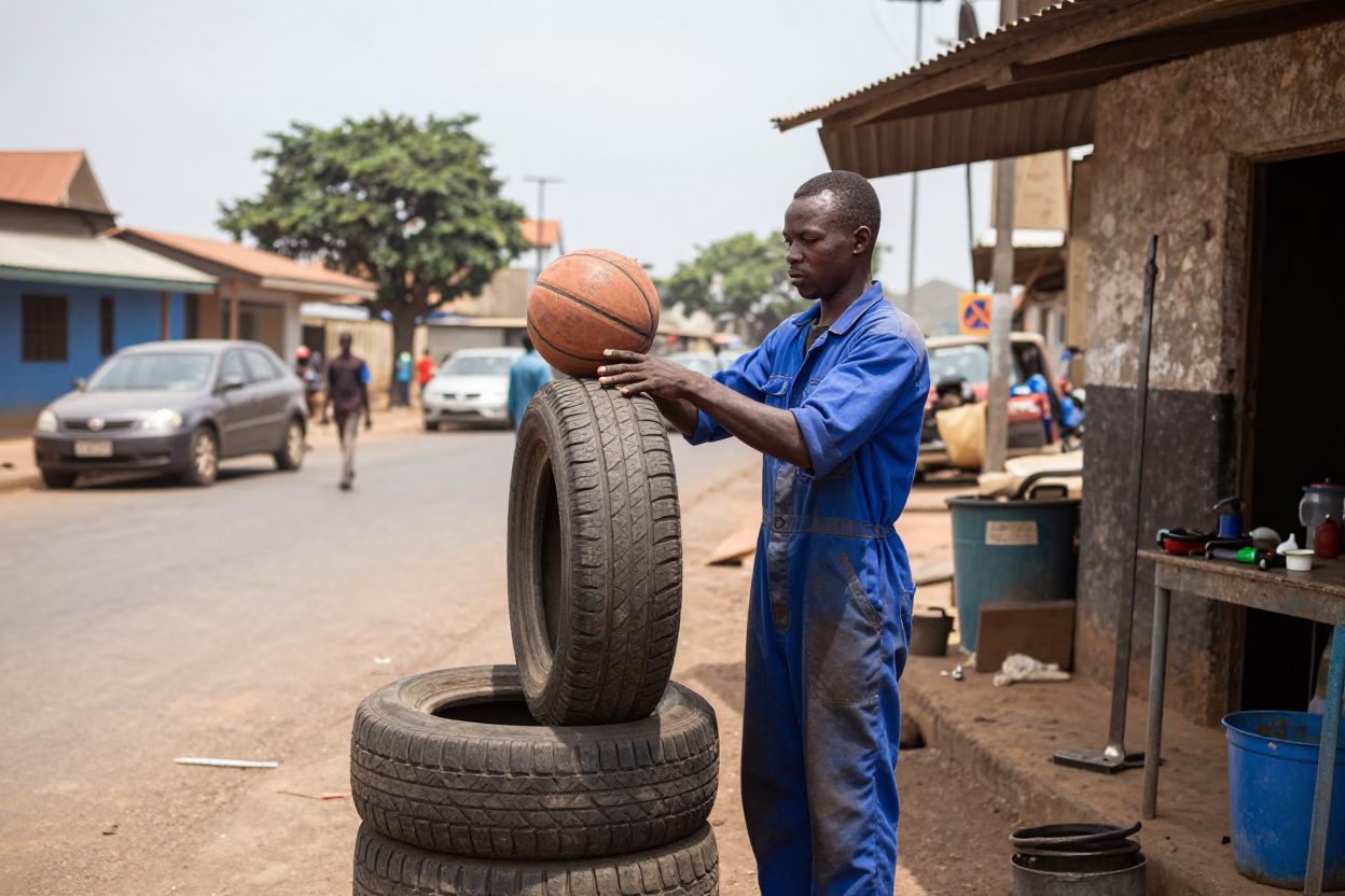 Mechanic Working in Accra in in Accra, Ghana