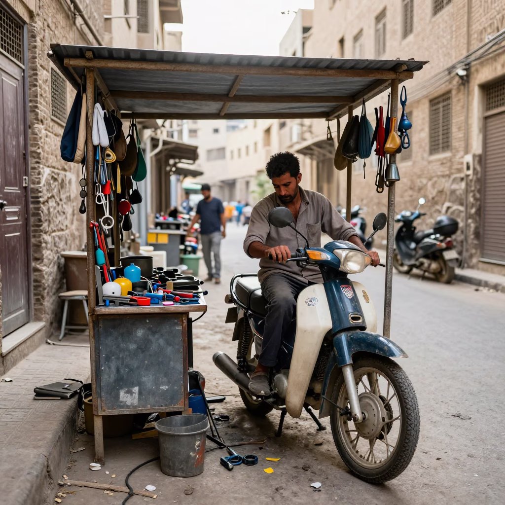 Mechanic Working in Cairo in in Cairo, Egypt
