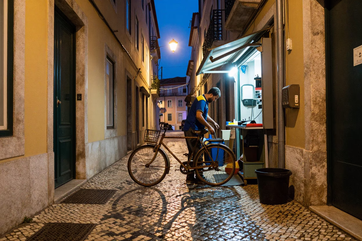 Mechanic Working in Lisbon in in Lisbon, Portugal