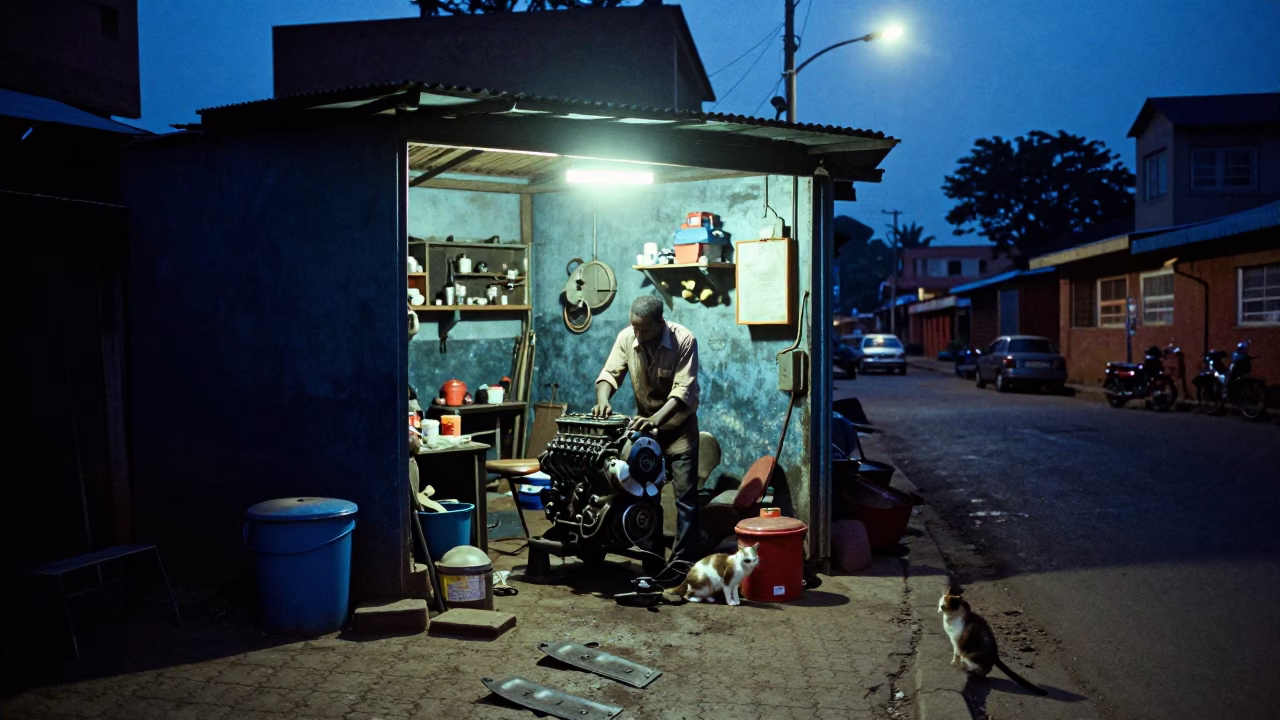 Mechanic Working in Nairobi in in Nairobi, Kenya