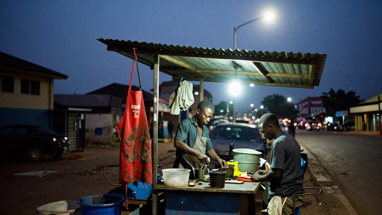 Mechanic’s Stall in Accra in in Accra, Ghana