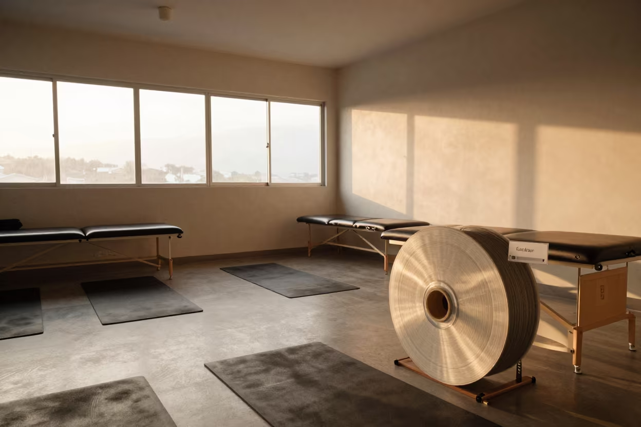 Medical Reel Before Dawn in Calabozo Gym in inside a rehabilitation gym near Calabozo