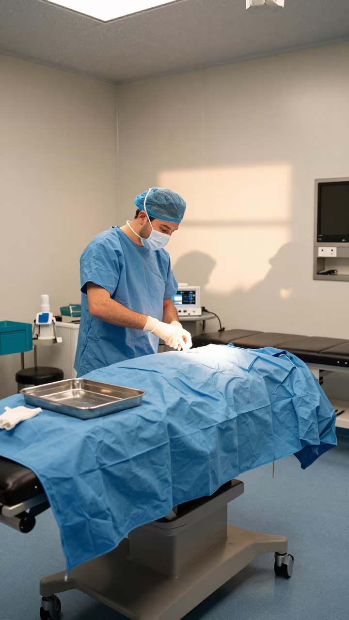 Medical Setup in San Cristobal Rehab Gym in inside a rehabilitation gym near San Cristóbal