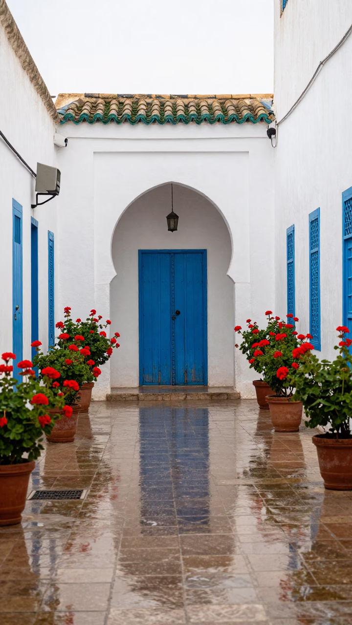 Medina Alley in Tunis in in Tunis, Tunisia