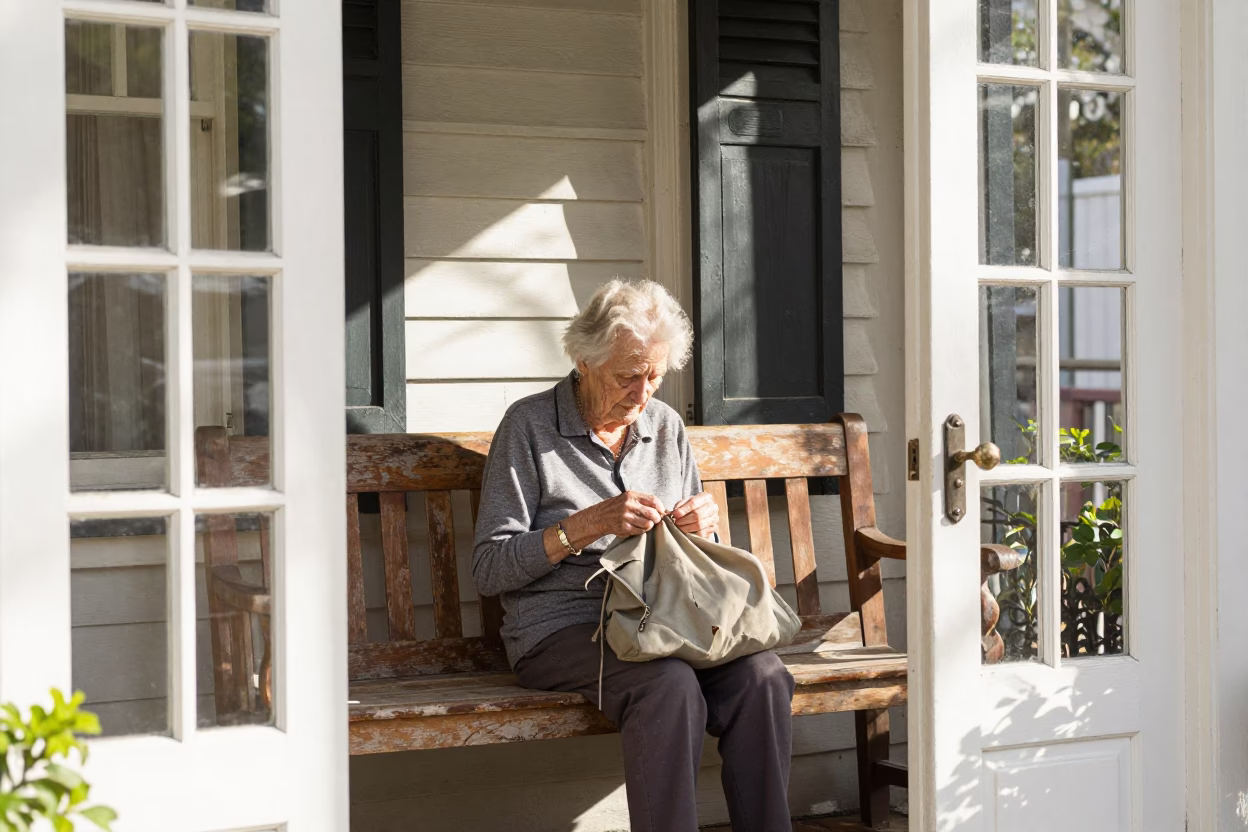 Mending Bag in Charleston in in Charleston, South Carolina, United States