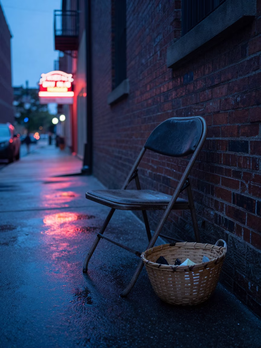 Mending Basket in Chicago in in Chicago, Illinois, United States