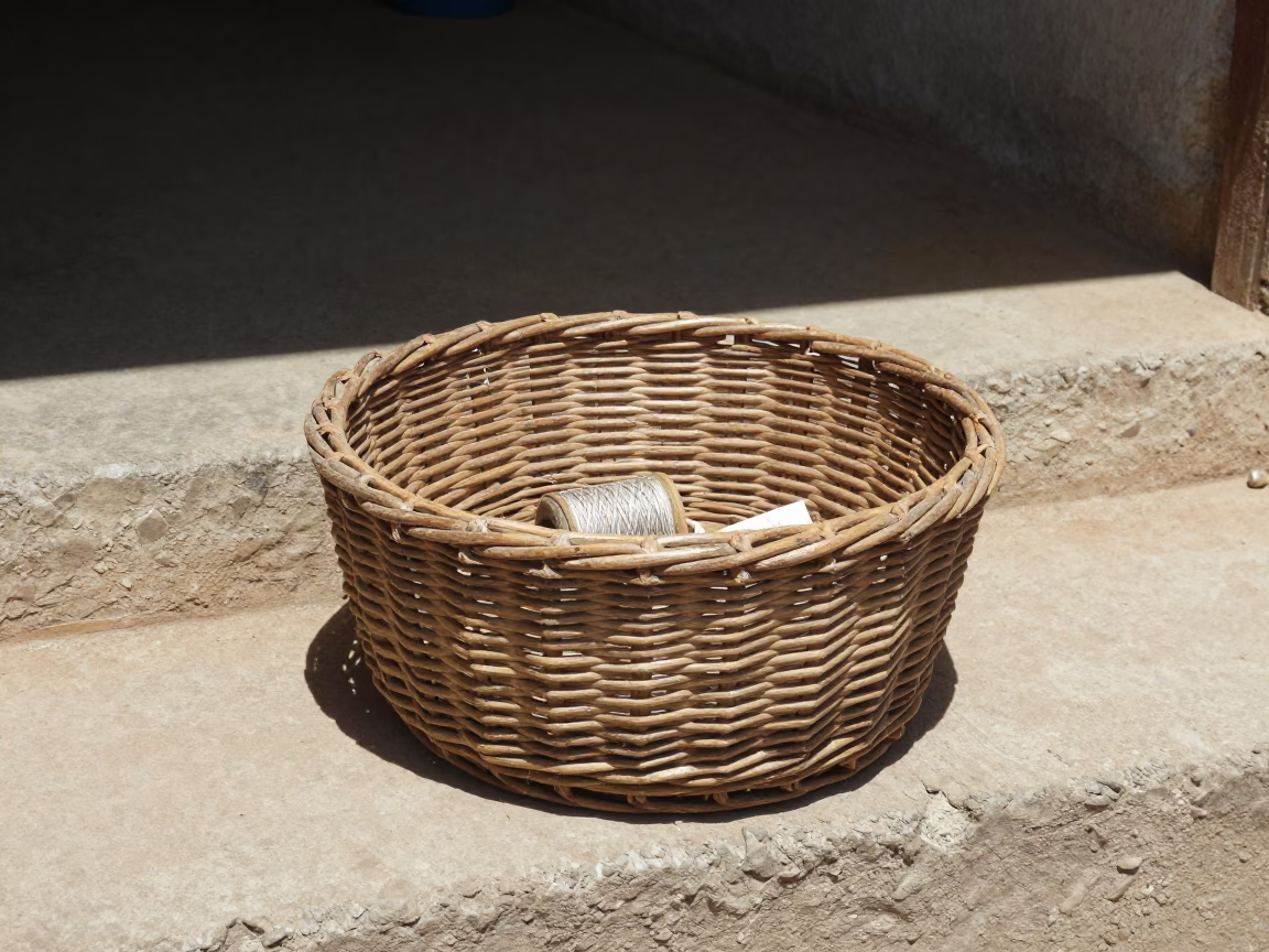Mending Basket in Dakar in in Dakar, Senegal