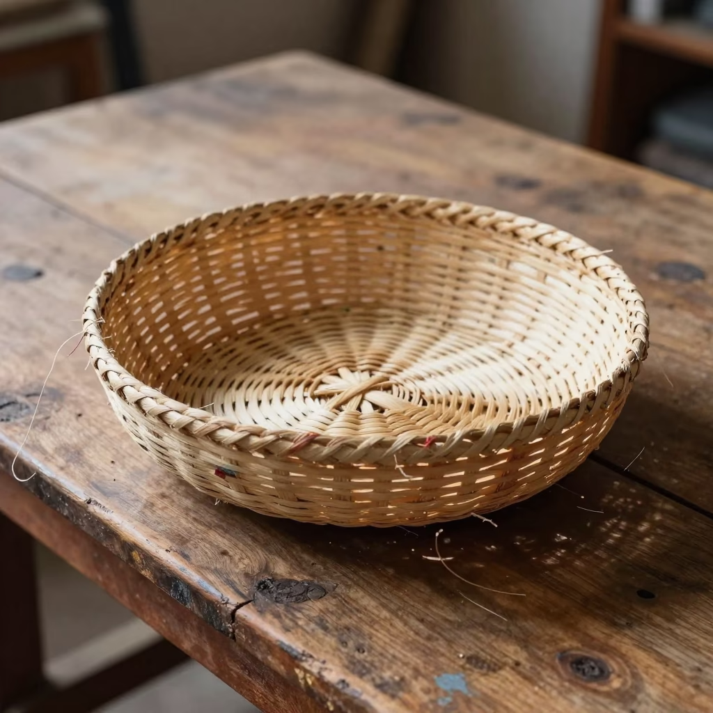 Mending Basket in Quito in in Quito, Ecuador