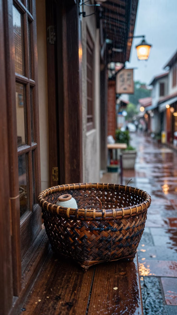 Mending Basket in Tainan in in Tainan, Taiwan