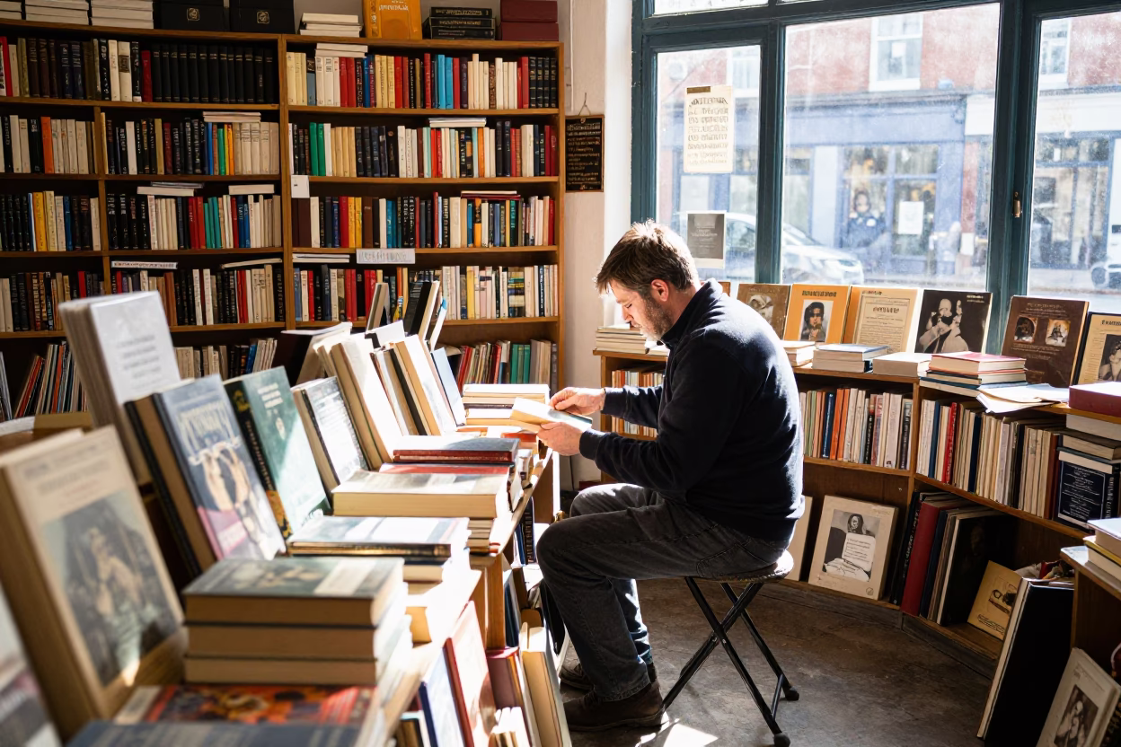 Mending Books in Liverpool in in Liverpool, United Kingdom