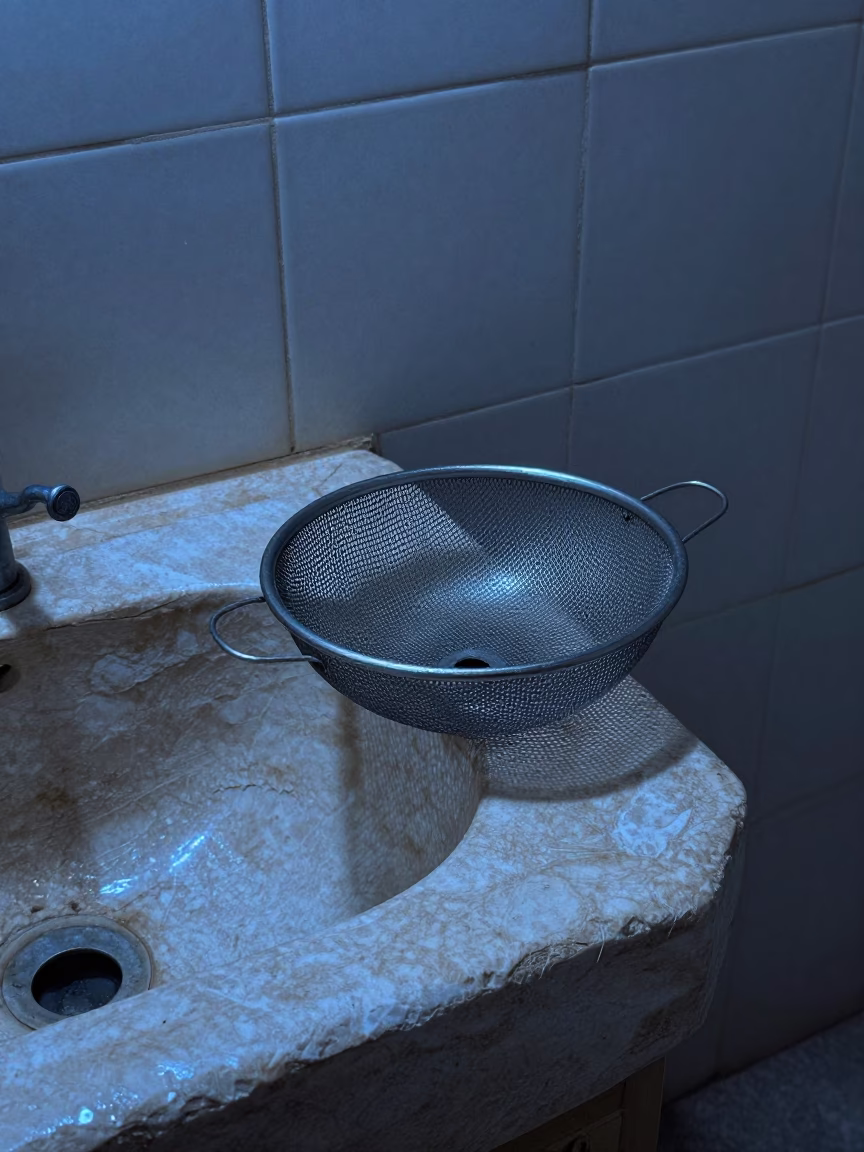 Mesh Colander in Cairo in in Cairo, Egypt