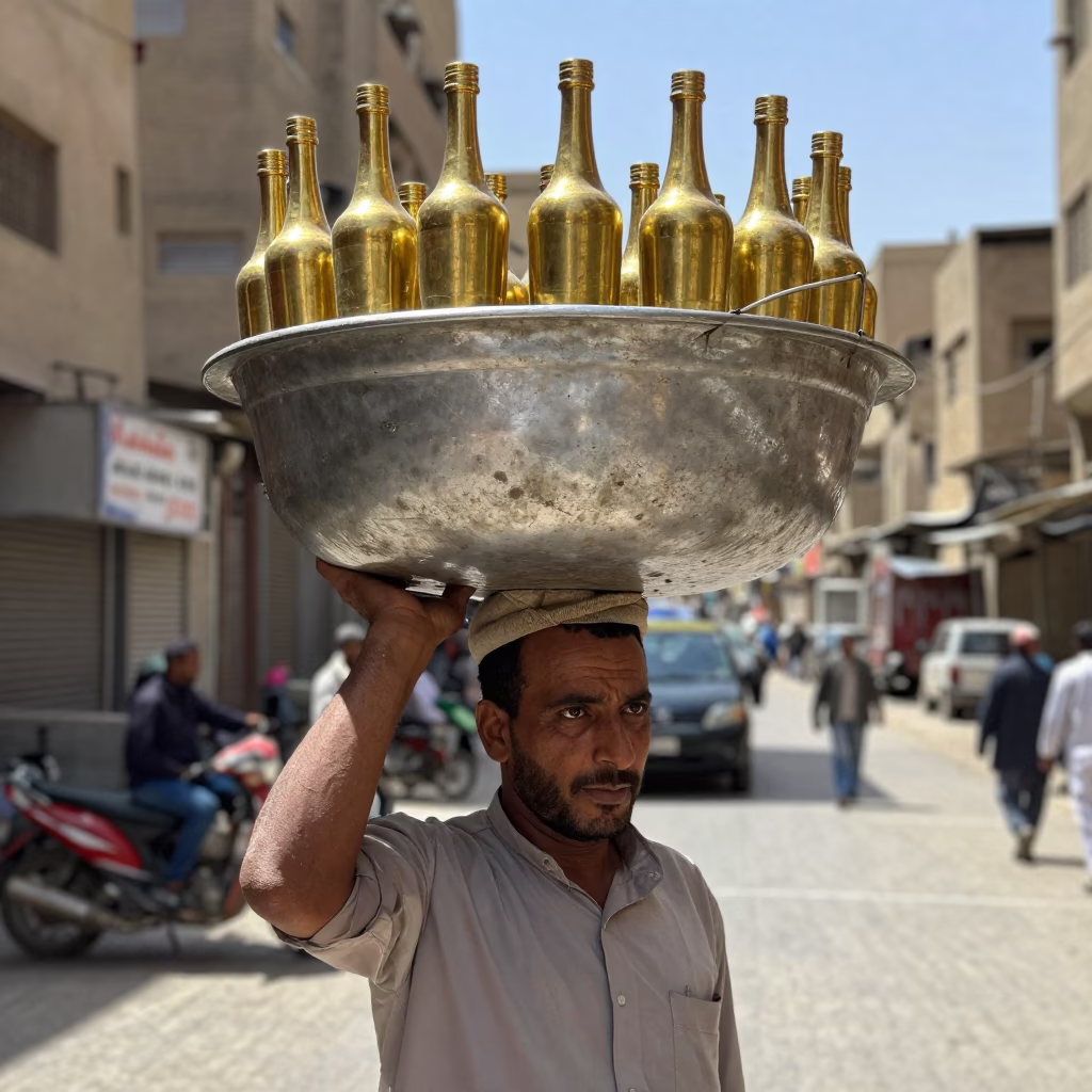 Metal Basin in Cairo in in Cairo, Egypt