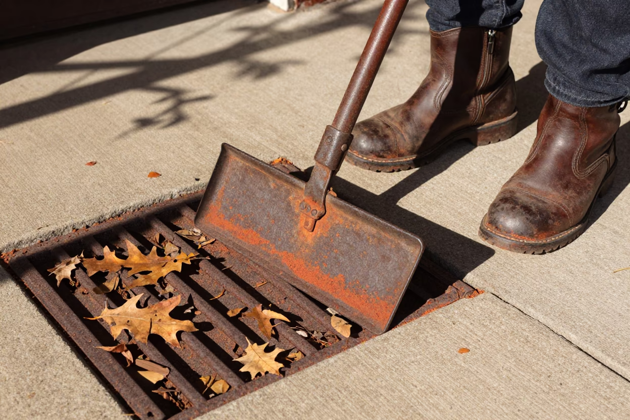 Metal Boot Scraper in Austin in in Austin, United States