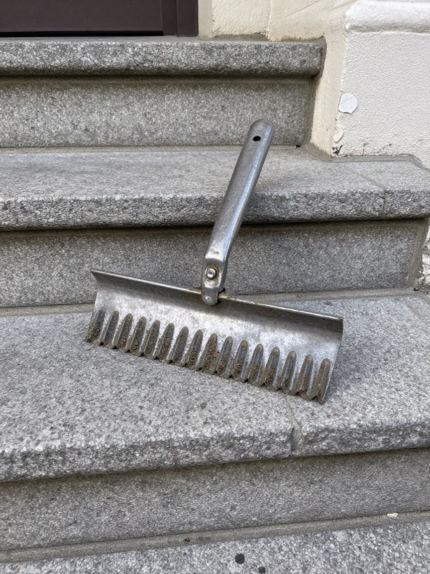 Metal Boot Scraper in Berlin in in Berlin, Germany