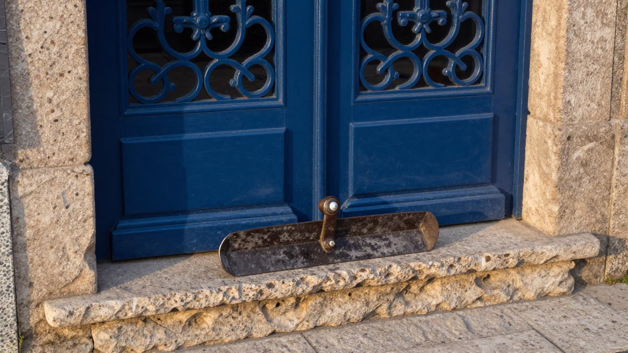 Metal Boot Scraper in Porto in in Porto, Portugal