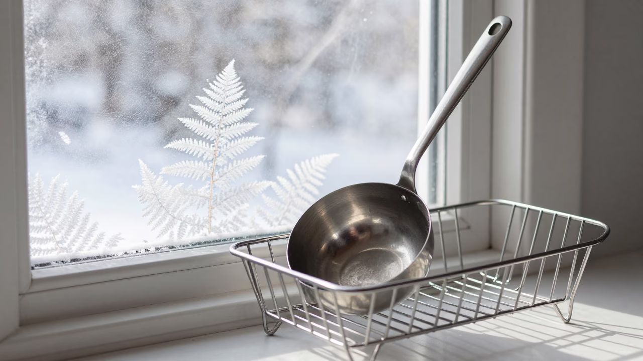 Metal Ladle in Montreal in in Montreal, Canada