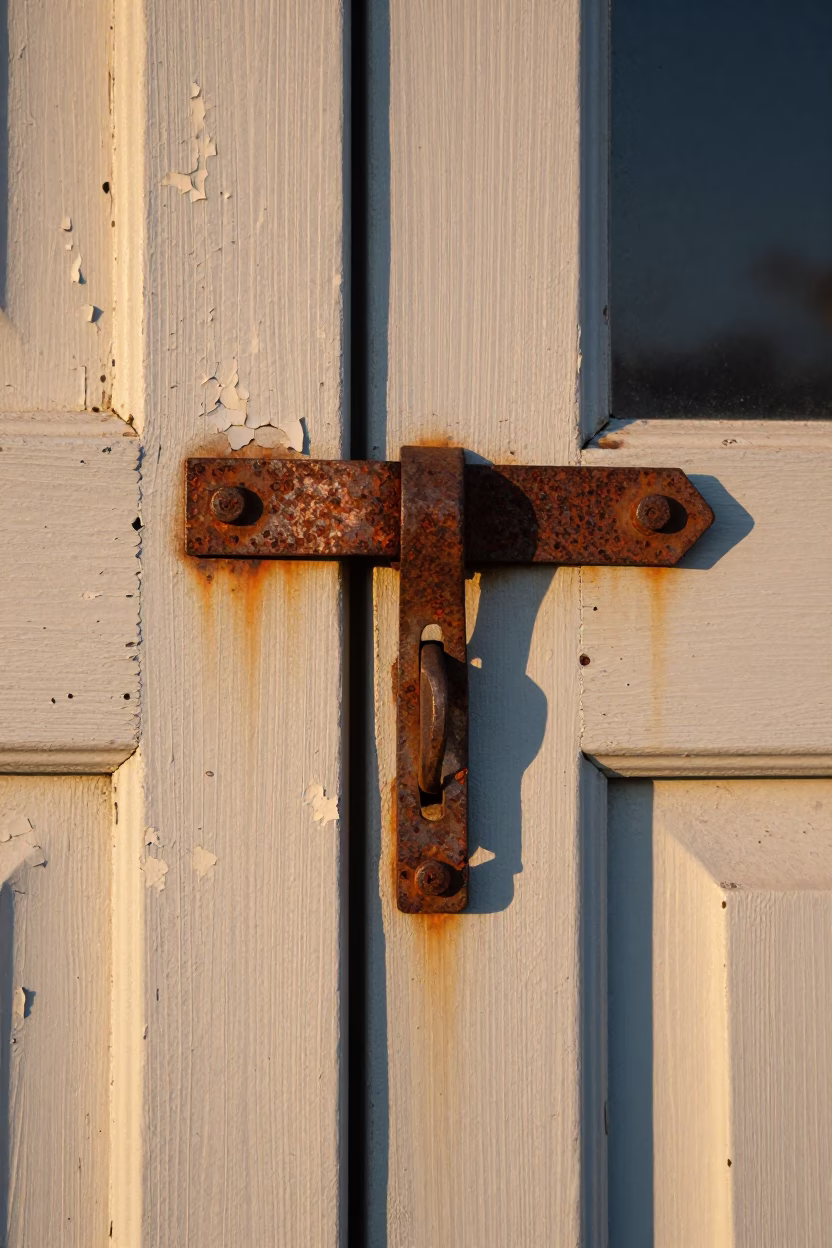 Metal Latch in Los Angeles in in Los Angeles, California, United States