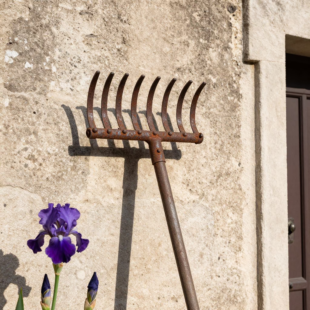 Metal Rake Head in Lyon in in Lyon, France