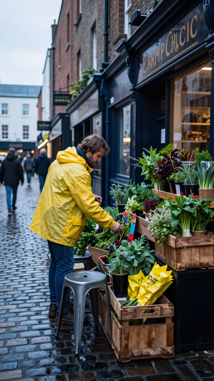 Metal Stool in Dublin in in Dublin, Ireland