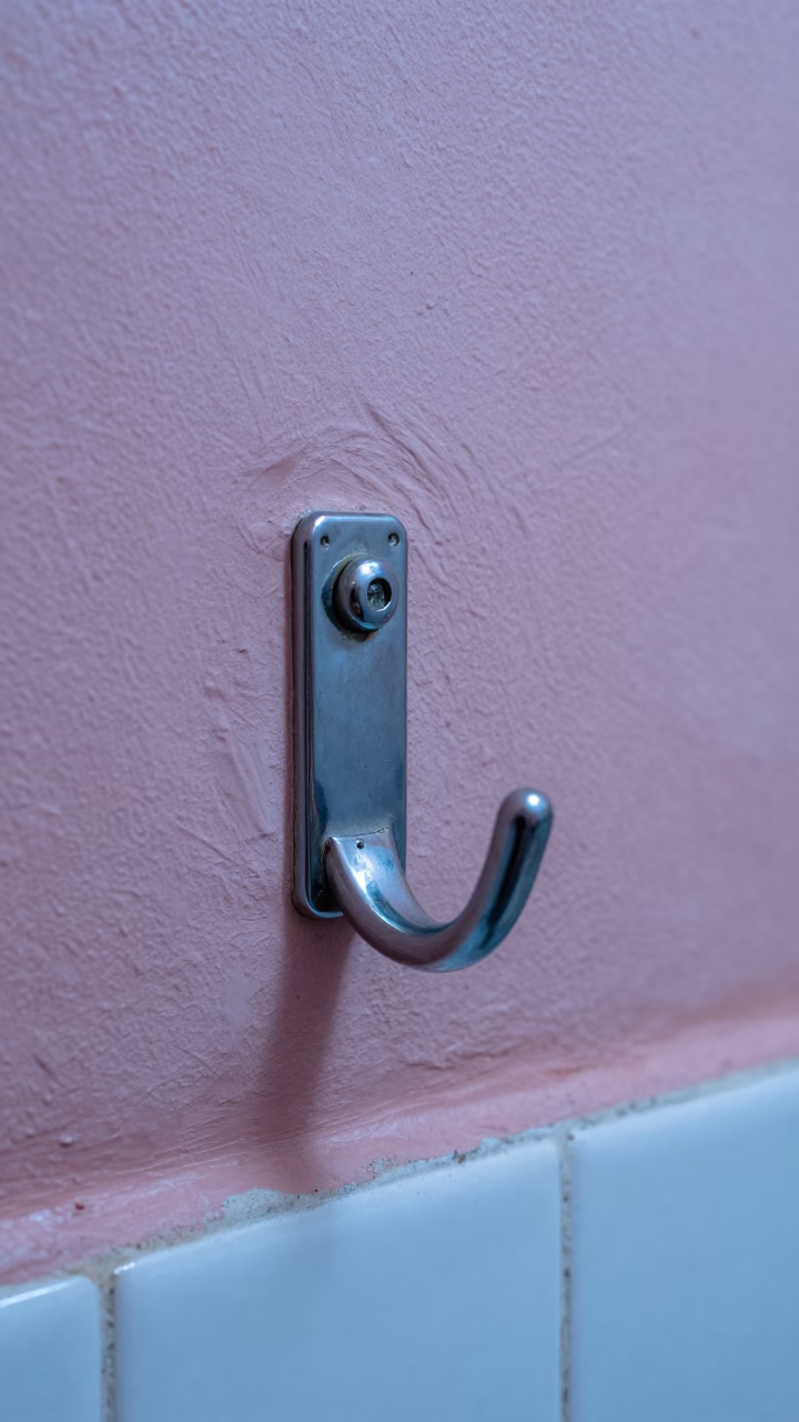Metal Towel Hook in Mexico City in in Mexico City, Mexico
