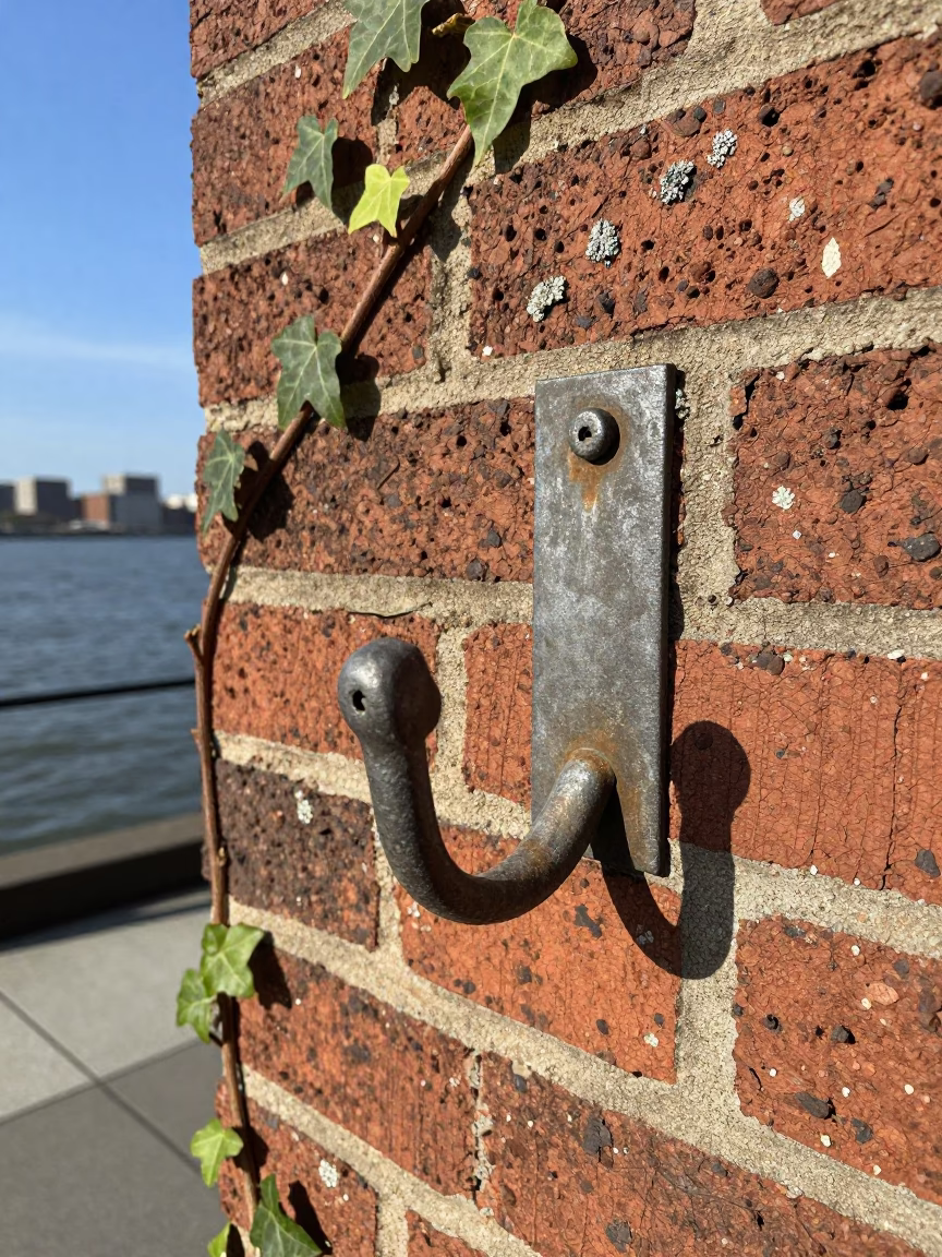 Metal Wall Hook in New York in in New York, United States
