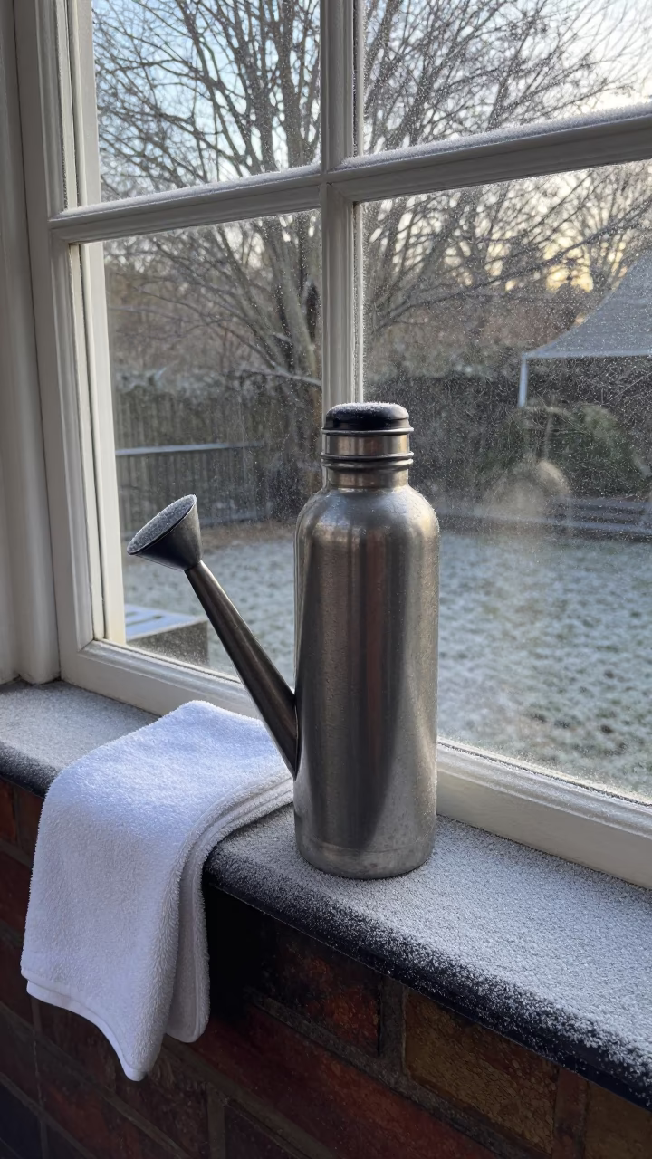 Metal Watering Bottle in Bristol in in Bristol, United Kingdom