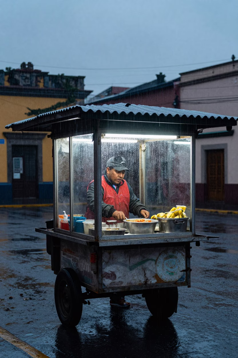 Mexico City Cart Interior in in Mexico City, Mexico