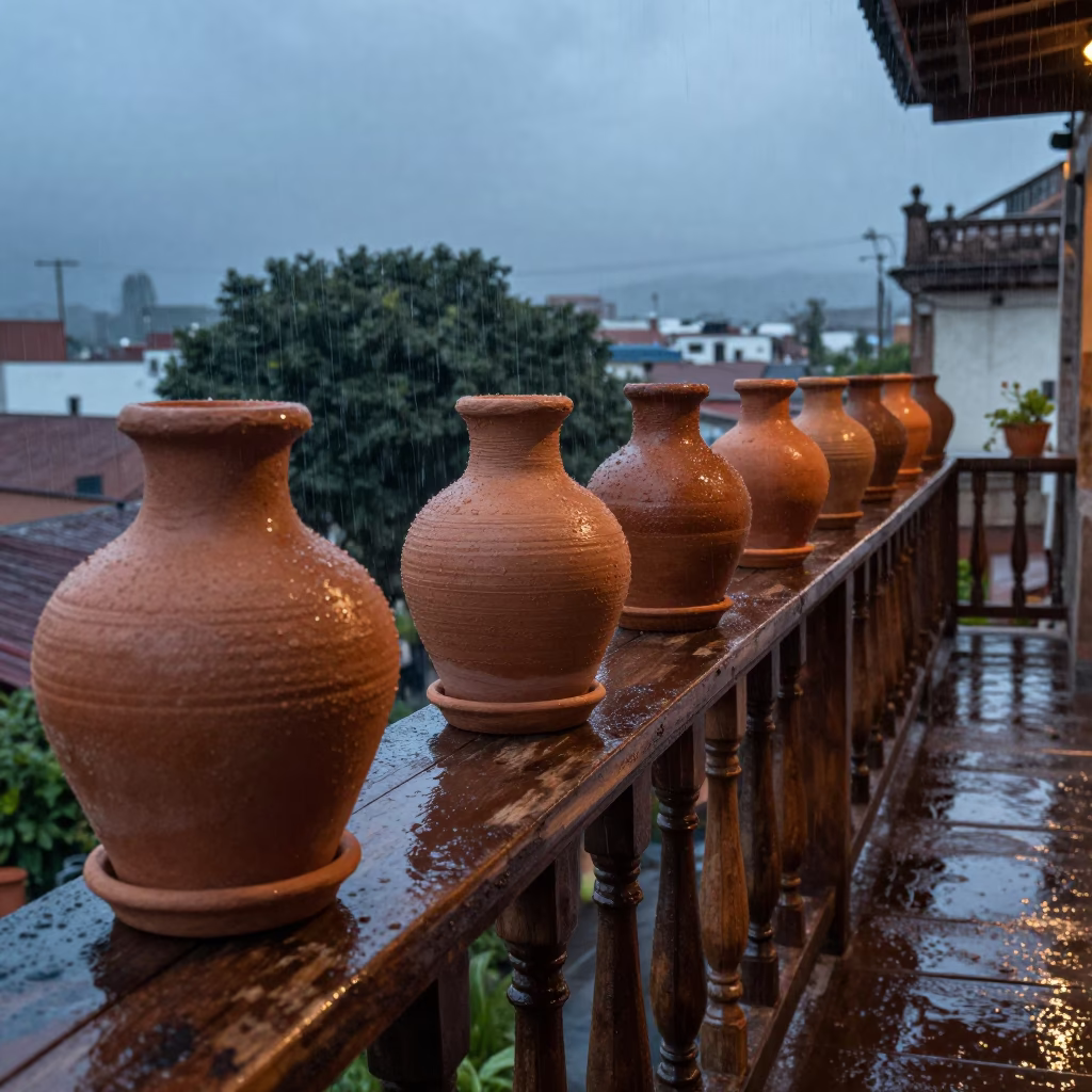 Mexico City Clay Pots in in Mexico City, Mexico