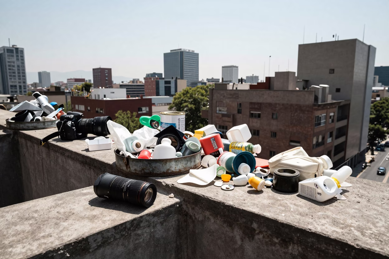 Mexico City Domestic Clutter in in Mexico City, Mexico