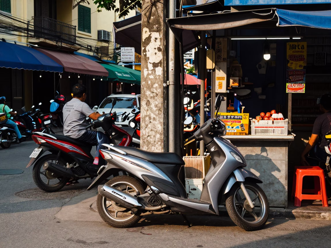 Mi Vendor in Ho Chi Minh City in in Ho Chi Minh City, Vietnam
