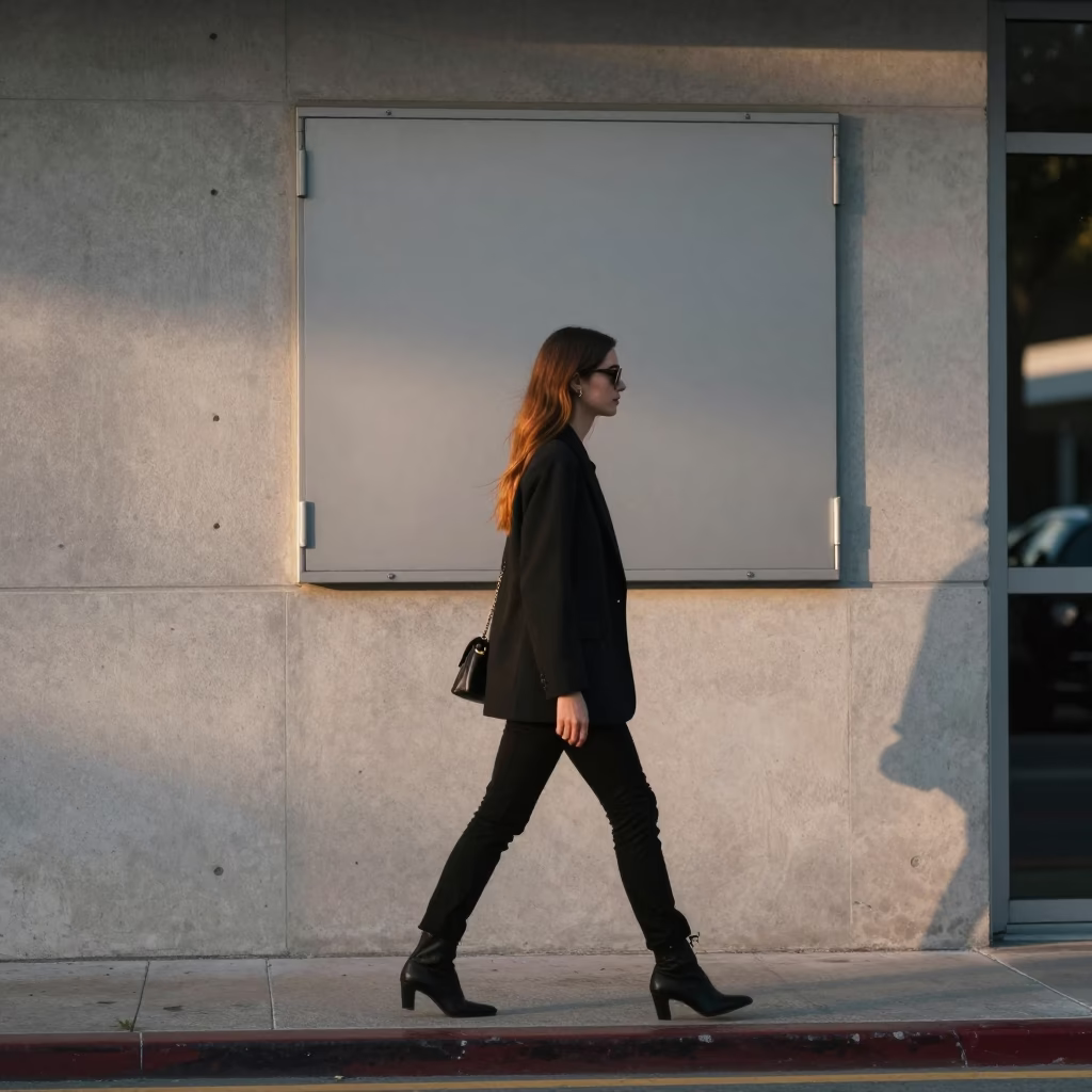 Miami Early Morning High Fashion Editorial Street Style with Appearances in in Miami, Florida, United States