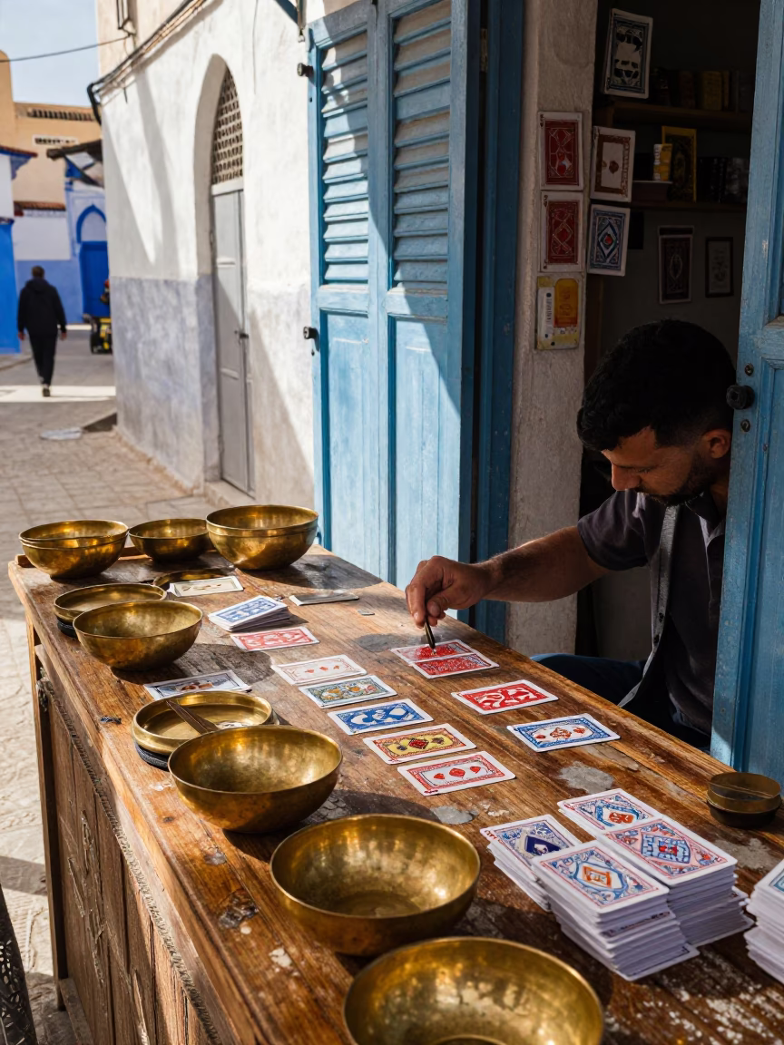 Mid-game Cards in Tunis in in Tunis, Tunisia