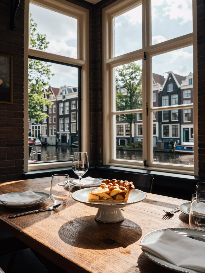 Midday Light in Amsterdam at Midday Light in in Amsterdam, Netherlands