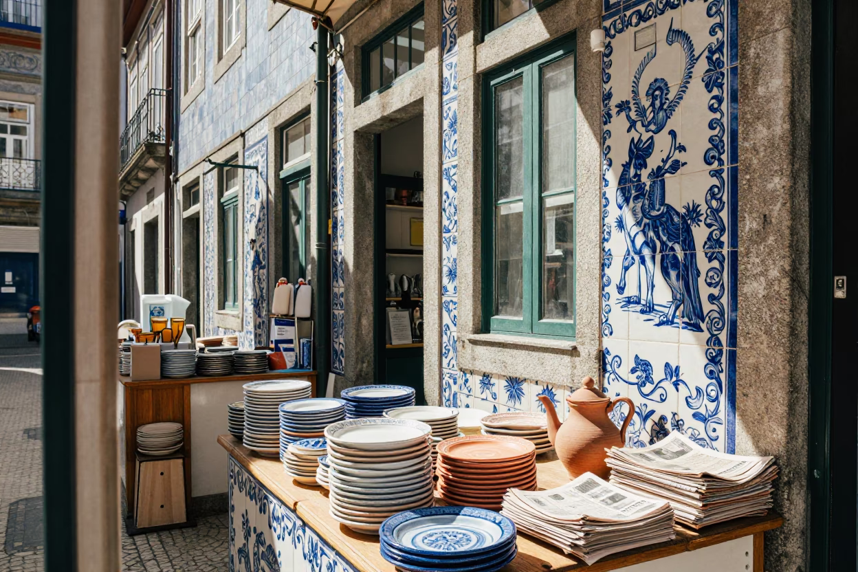 Midday Light in Porto at Midday Light in in Porto, Portugal