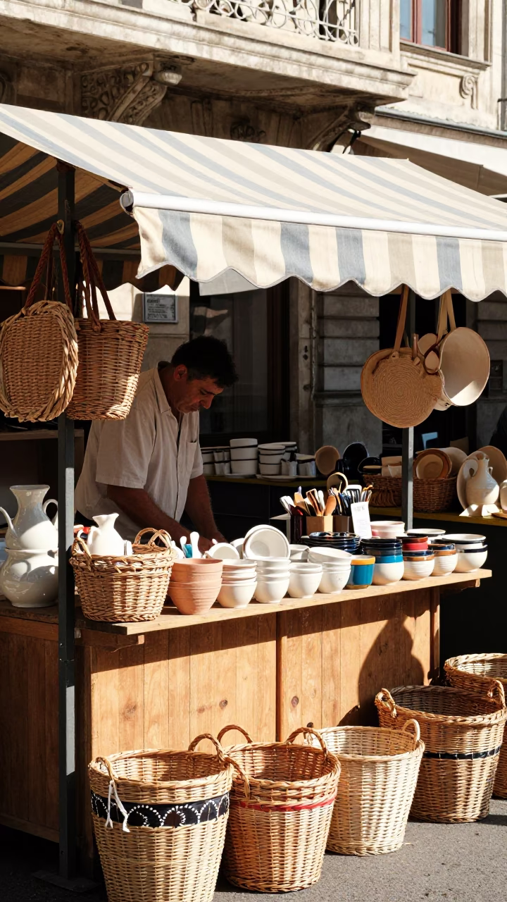 Midday Light on Midday Scene in Budapest in in Budapest, Hungary